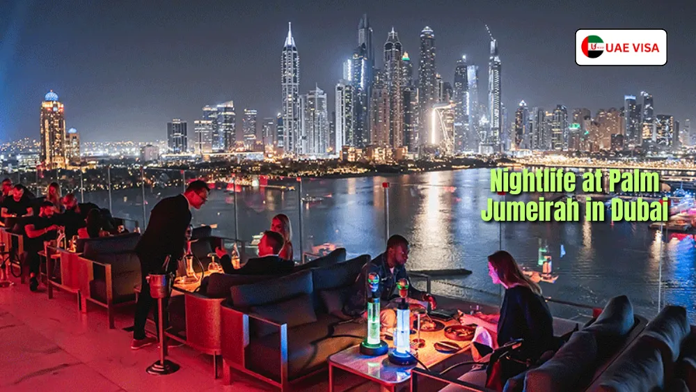 Nightlife at Palm Jumeirah in Dubai